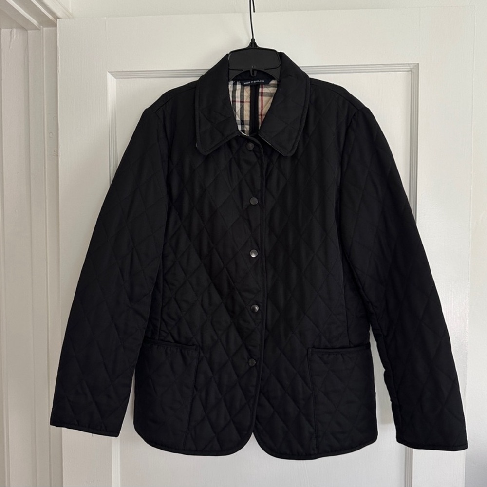 Black Burberry jacket/coat black - Picture 2 of 8
